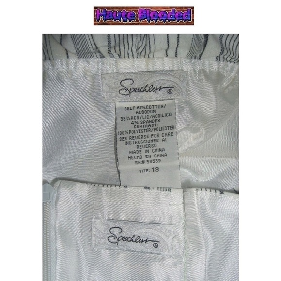 y2k Speechless Suit Striped Clueless Style Academia Office Work Blazer Skirt 13 - Picture 13 of 14